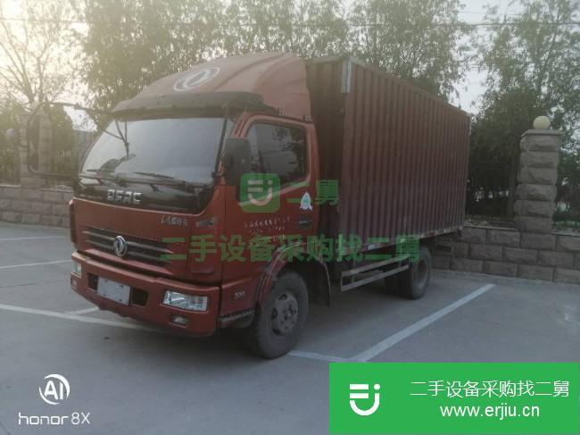 山東出售二手東風多利卡4.2米廂式貨車