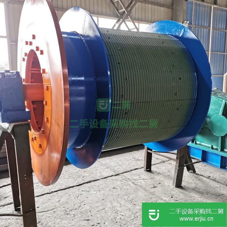 河南出售二手1.2米變頻防爆卷揚機