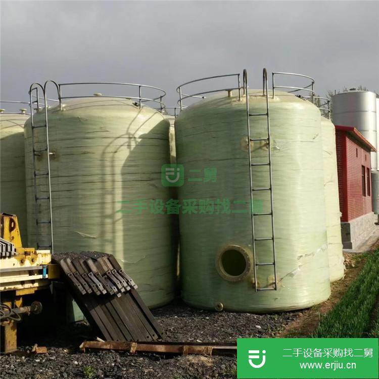 山東出售二手10立方-60立方玻璃鋼儲罐