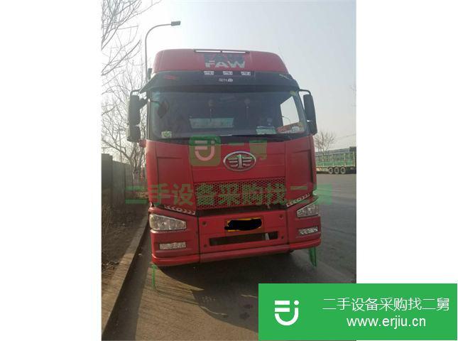 吉林出售二手一汽解放J6半掛車(chē)