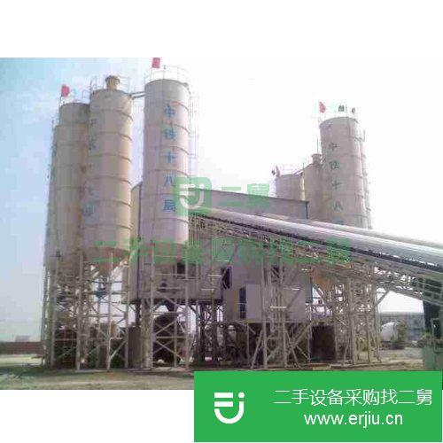 山東出售二手800型混凝土攪拌站