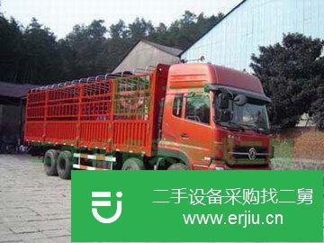 陜西出售二手東風前四后八倉柵載貨車