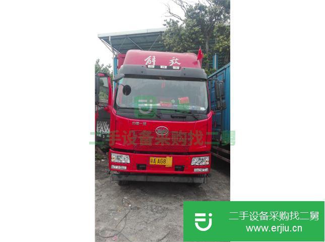 廣東出售二手青島解放J6F廂式貨車