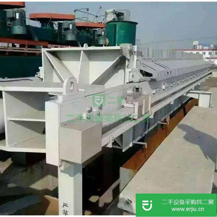 山東出售二手100平方隔膜壓濾機