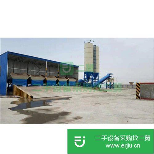 山東出售二手100噸混凝土攪拌站