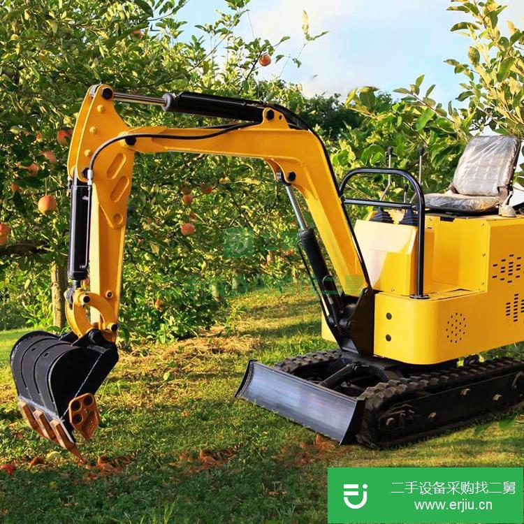 山東出售二手1噸農用挖掘機