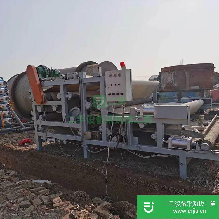 山東出售二手帶式壓榨壓濾機