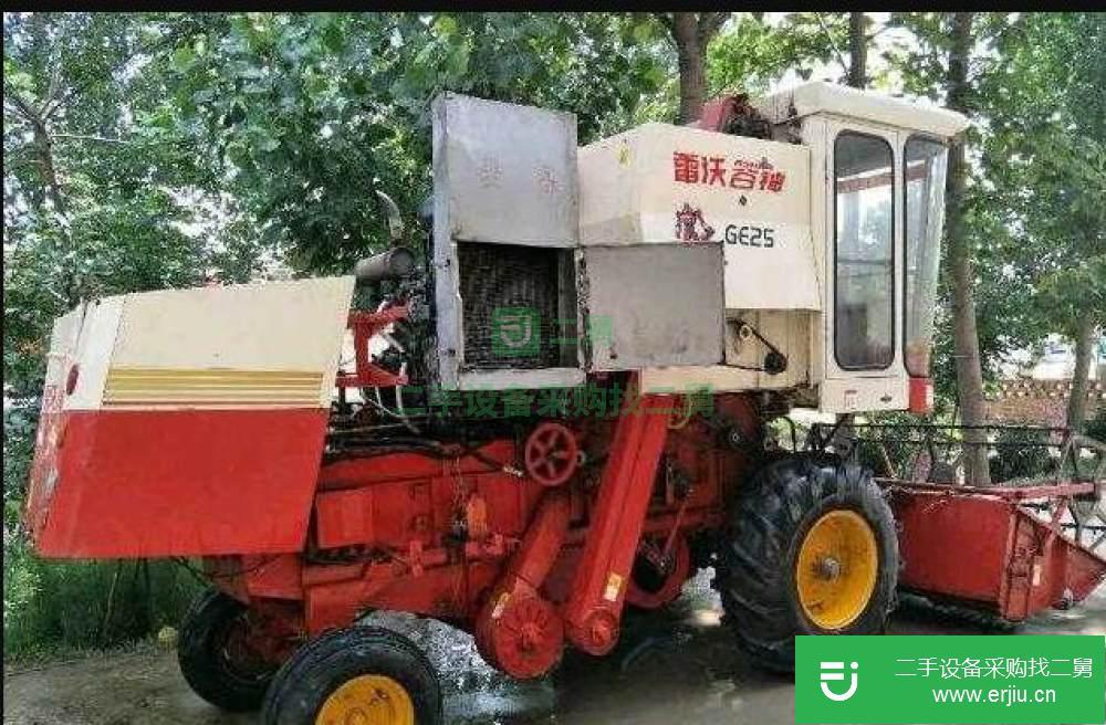 河南出售二手雷沃GE25收割機