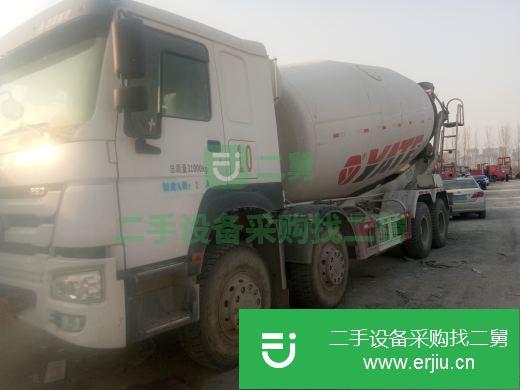 山東出售二手中國重汽攪拌車