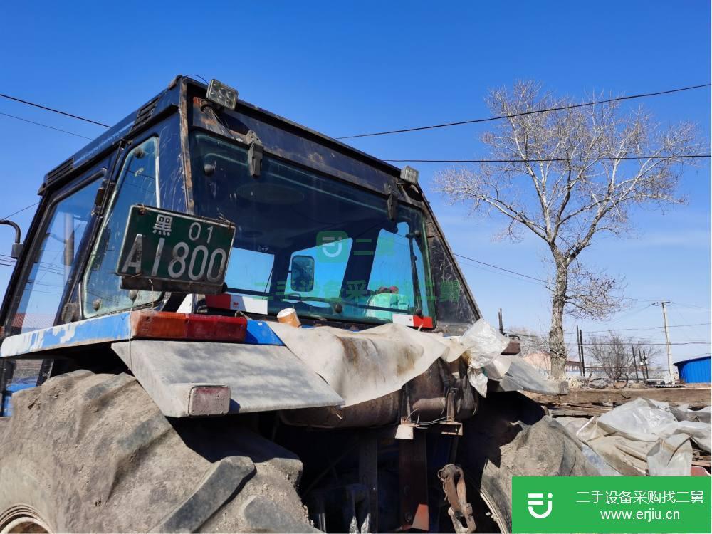 黑龍江出售二手紐荷蘭110-90拖拉機