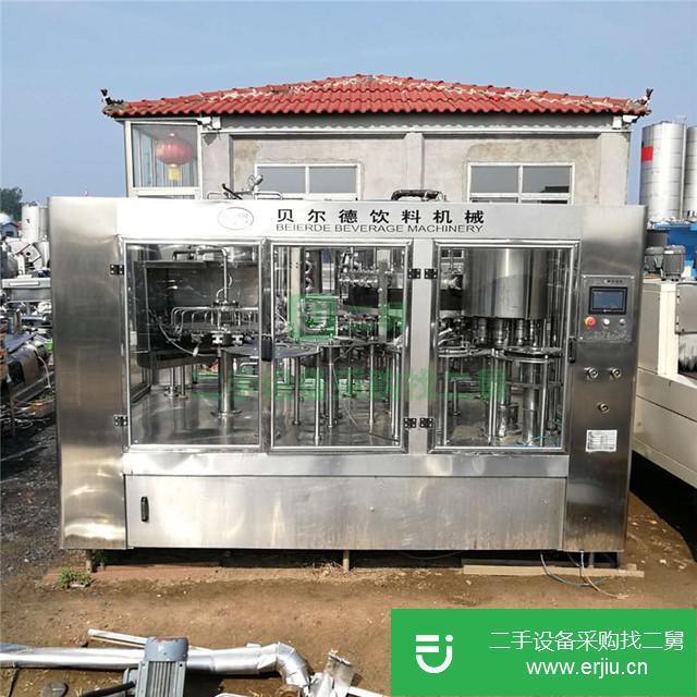 山東出售二手含氣飲料灌裝機