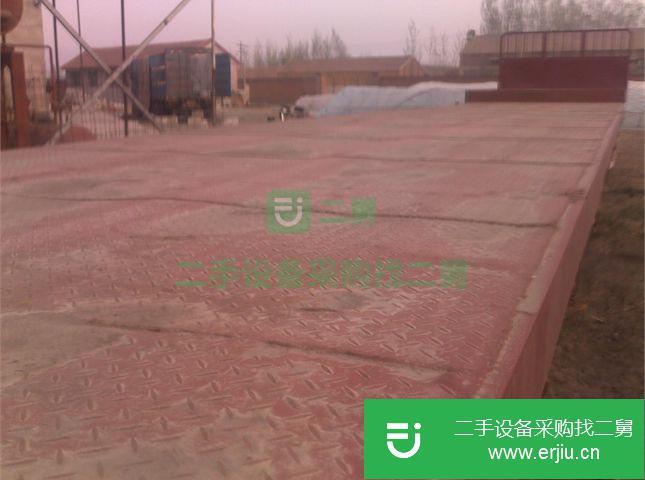 河北出售二手北奔重汽平板掛車