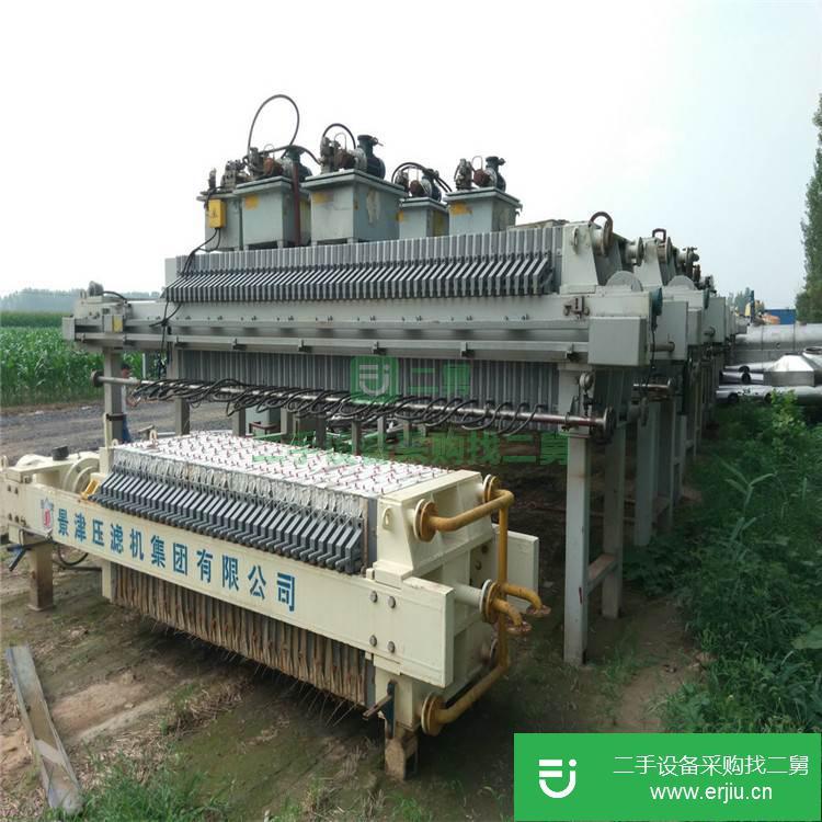 山東出售二手300平方隔膜壓濾機