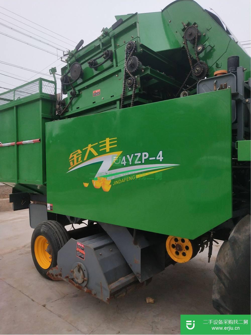 河北出售二手金大豐4YZP-4四行玉米收割機(jī)