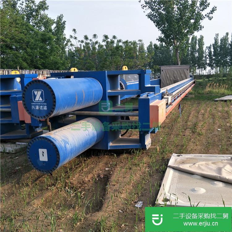 山東出售二手500平方程控隔膜壓濾機