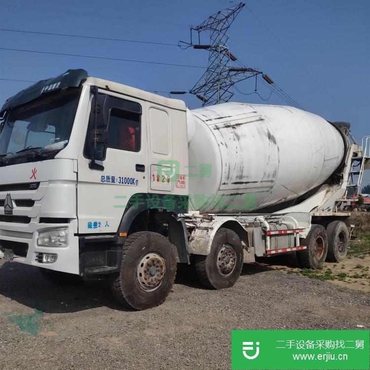 山東出售二手豪沃混凝土攪拌車20方