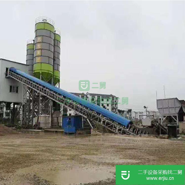 河南出售二手180型混凝土攪拌站