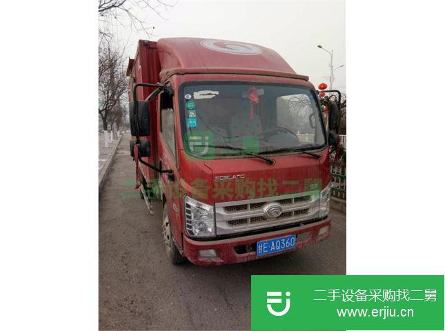 甘肅出售二手福田廂式貨車