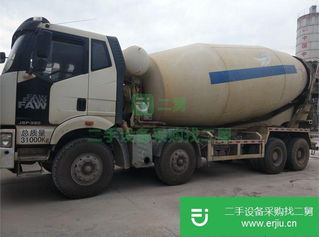 江西出售二手一汽解放J6攪拌車