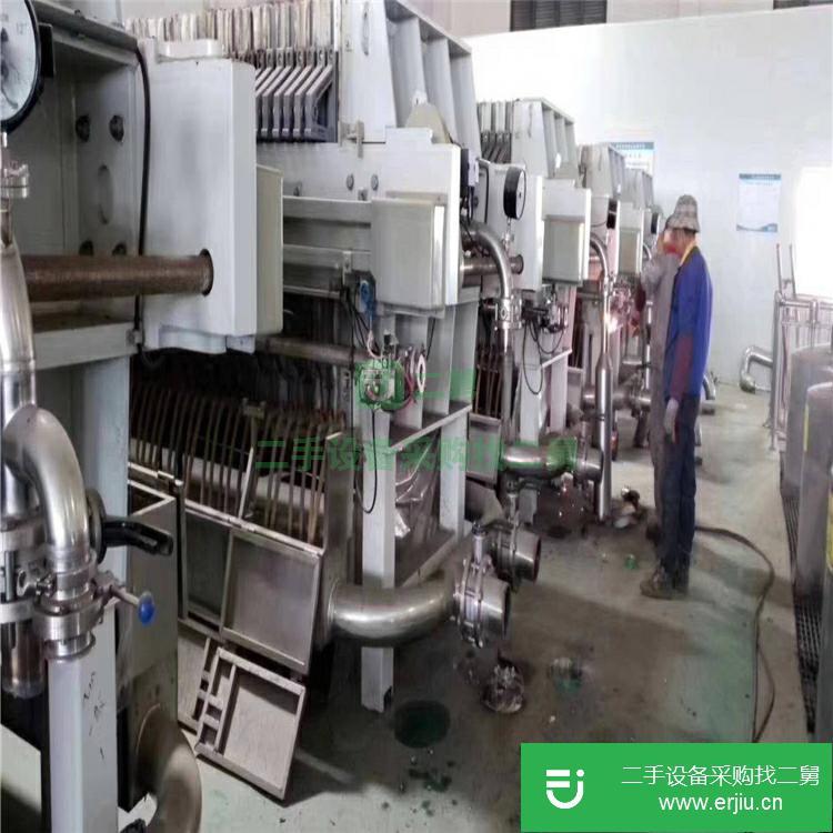 山東出售二手廂式壓濾機80平方
