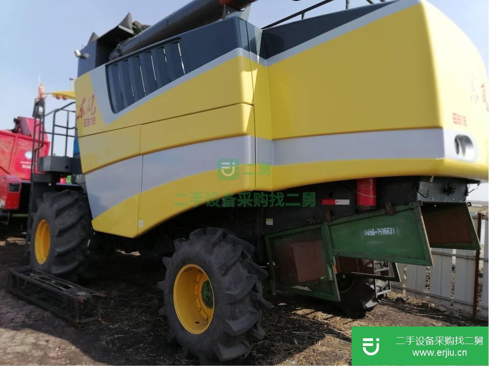 黑龍江出售二手東風E518玉米聯合收割機