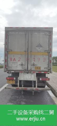 四川出售二手福田歐曼前四后四箱式貨車