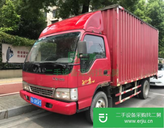 浙江出售二手江淮大好運廂式貨車