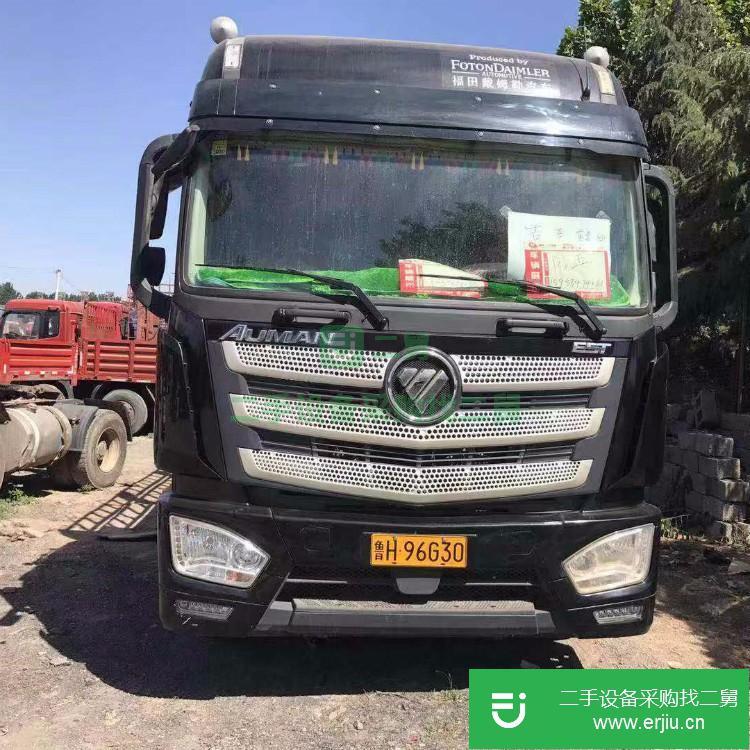 山東出售二手德龍X3000前四后八9.6米高欄貨車