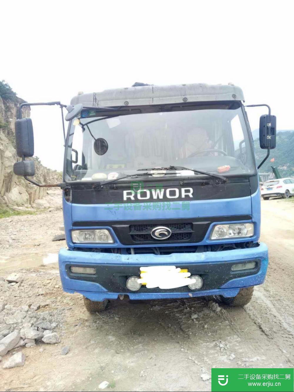 江蘇出售二手福田瑞沃前四后四載貨車