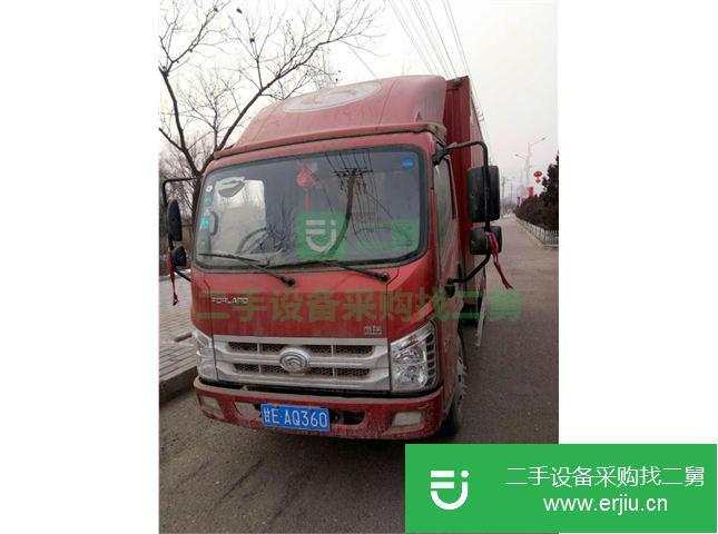 甘肅出售二手福田廂式貨車