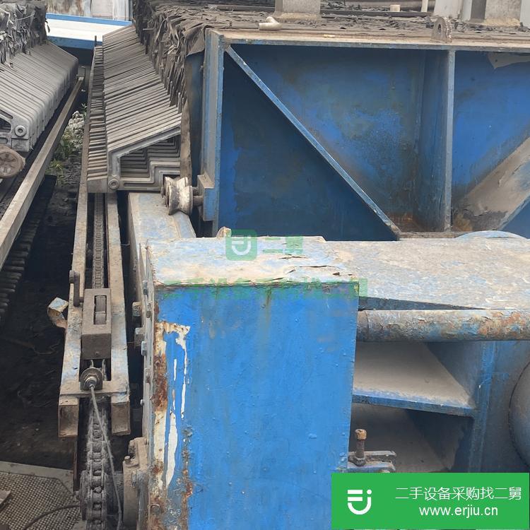山東出售二手10-1000平方廂式自動拉板壓濾機