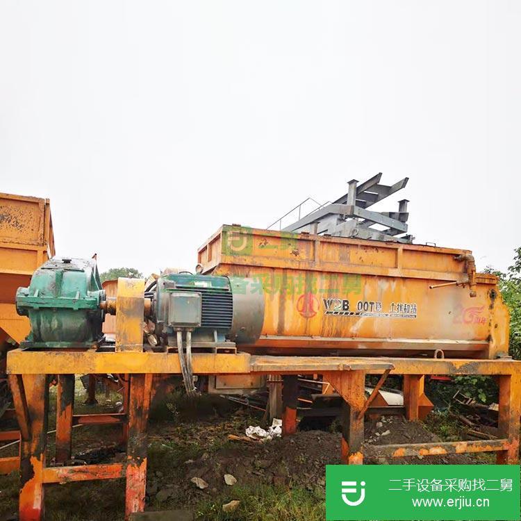 山東出售二手WDB500攪拌站