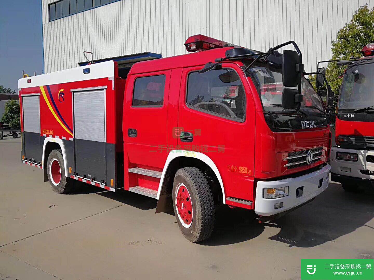 湖北出售二手東風多利卡3噸水罐消防車