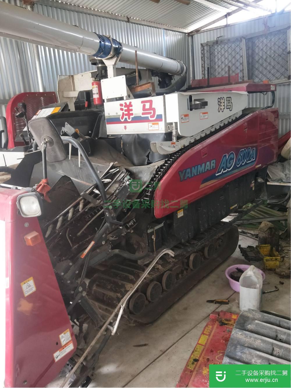 山東出售二手洋馬600A收割機(jī)