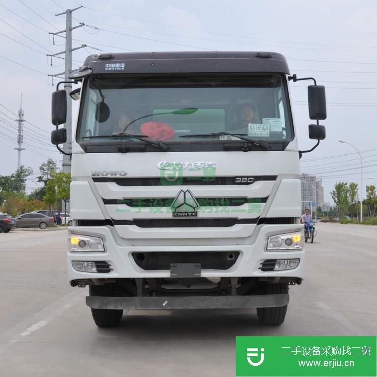 湖北出售二手重汽豪沃攪拌車15方