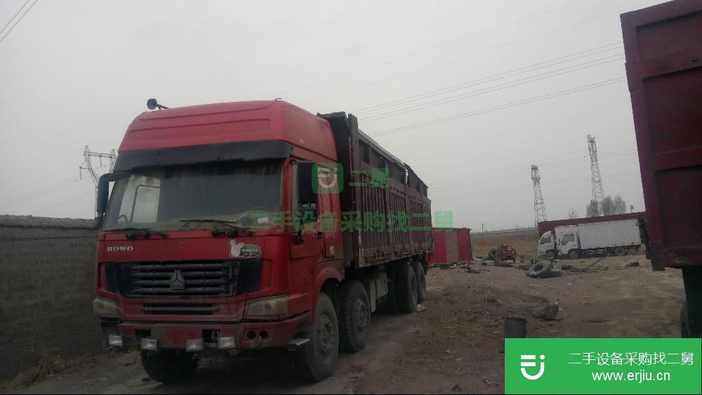 河北出售二手毫沃9.6側翻自卸車