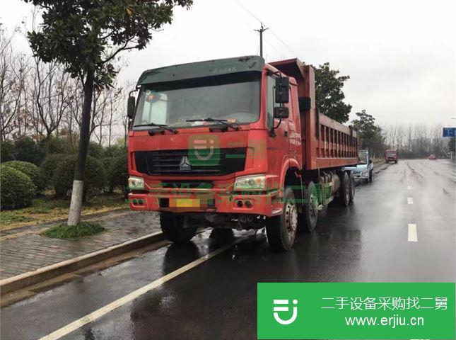 江蘇出售二手豪沃前四后八自卸車