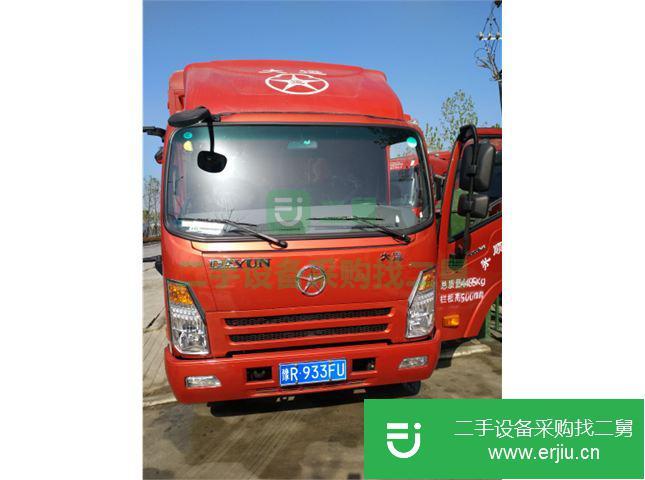河南出售二手大運汽N8高欄帶自卸車