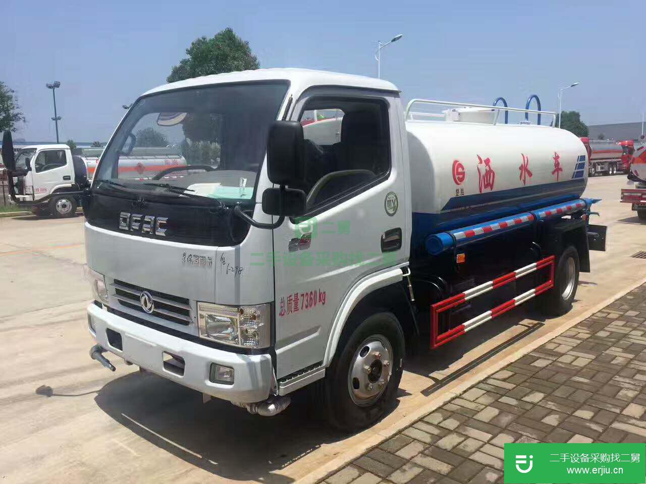 湖北出售二手東風5方灑水車