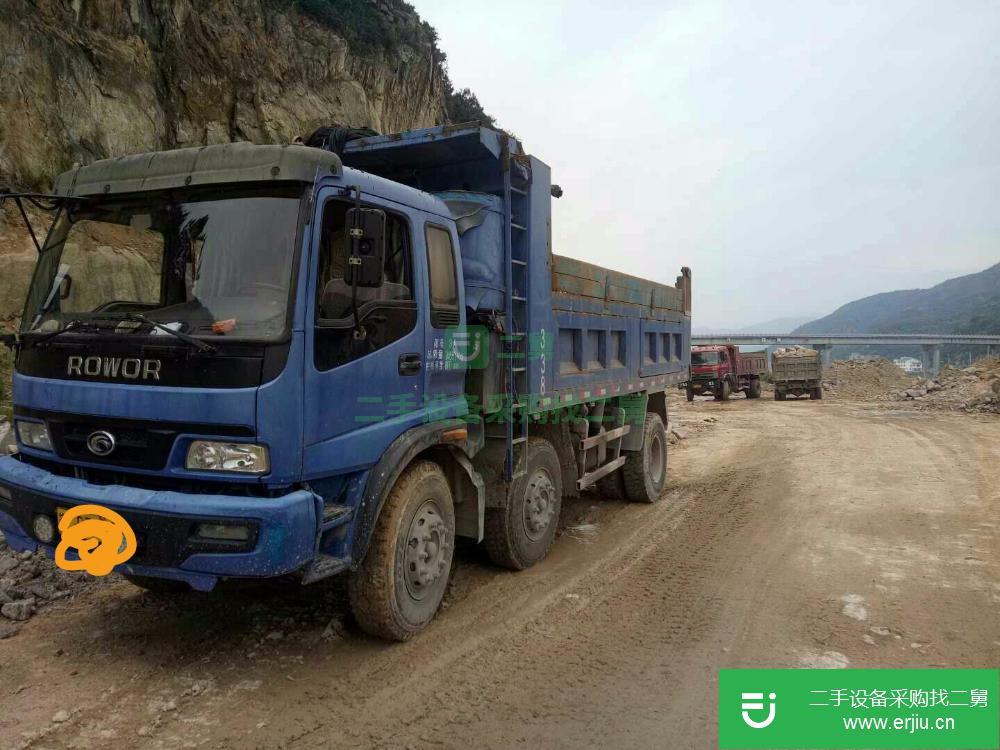 江蘇出售二手福田瑞沃前四后四載貨車