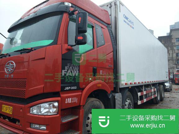 江西出售二手一汽解放冷藏車