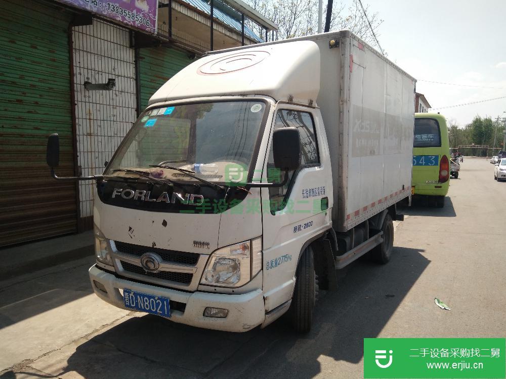 山西出售二手福田箱式貨車