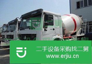 湖北出售二手重汽豪沃后八輪攪拌車