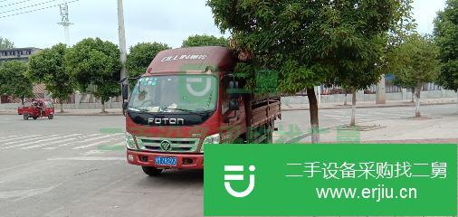 四川出售二手福田排半廂式輕卡載貨車