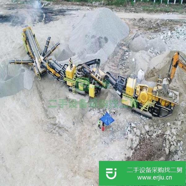云南出售二手移動破碎機