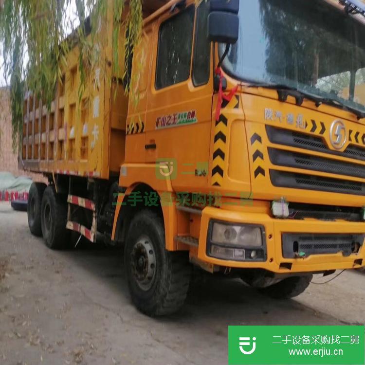 山西出售二手德龍后八輪自卸車
