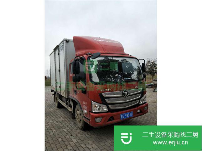 江蘇出售二手福田廂式貨車