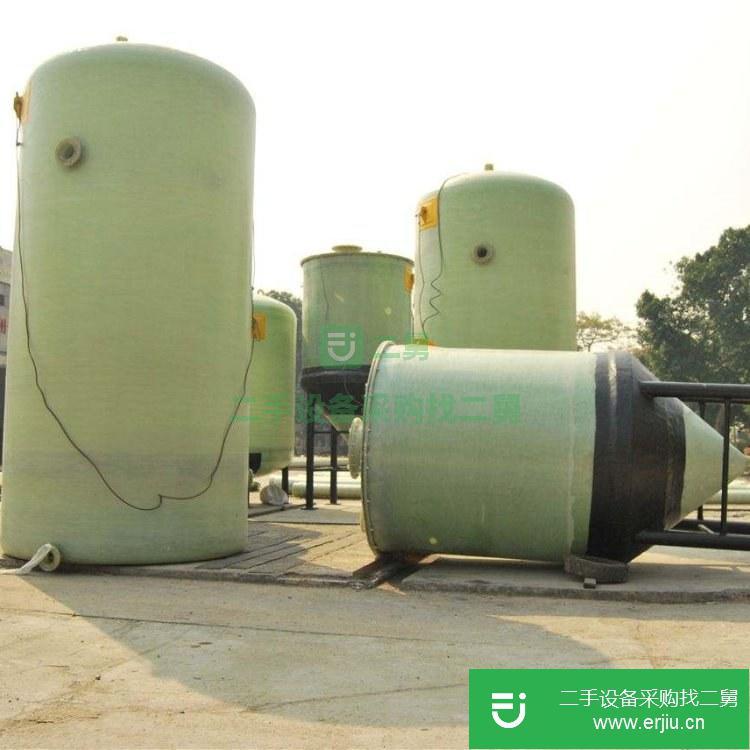 河北出售二手30立方玻璃鋼儲罐
