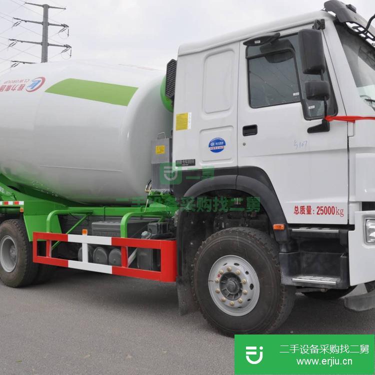 湖北出售二手重汽豪沃攪拌車15方