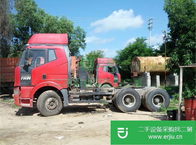海南出售二手一汽解放J6前二后八牽引車